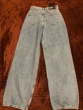 Dr. Denim Light Blue Wide Leg Jeans